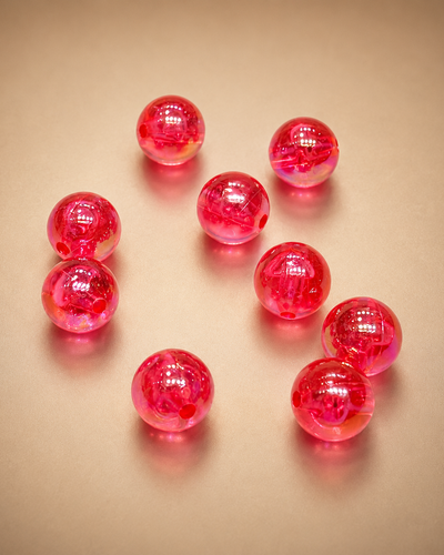 10mm Baby Pink Gossy Bead