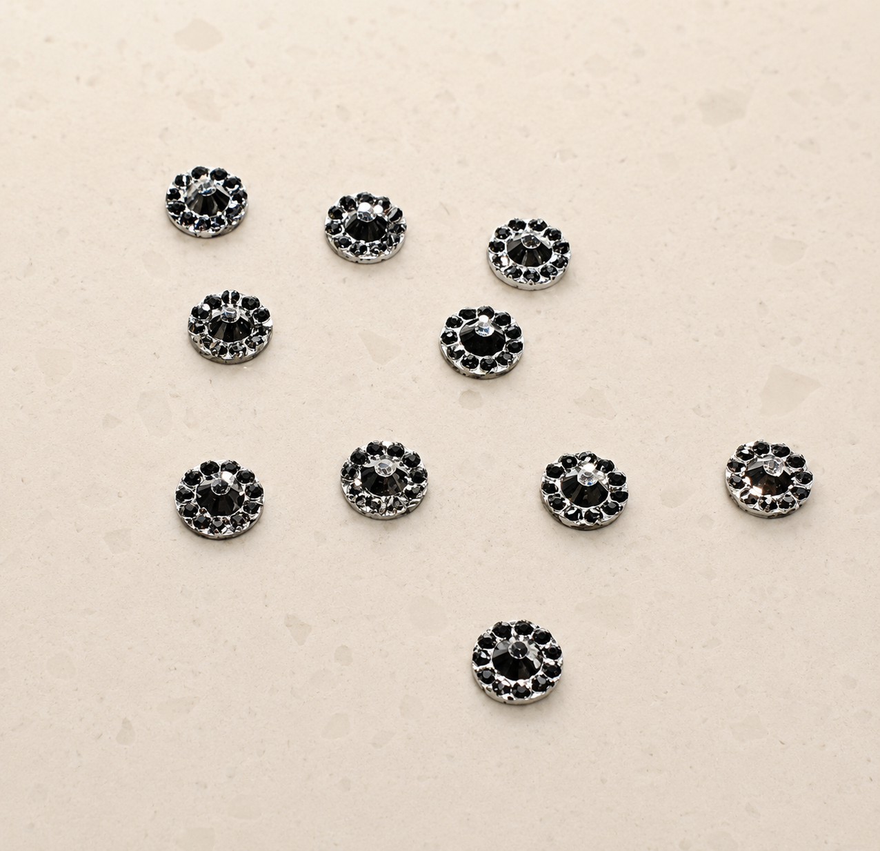 5 mm Silver Ring Rhinestone