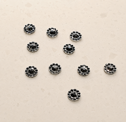 5 mm Silver Ring Rhinestone